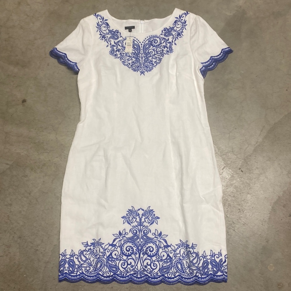 Talbots dress, Back hidden zipper, Size 14.